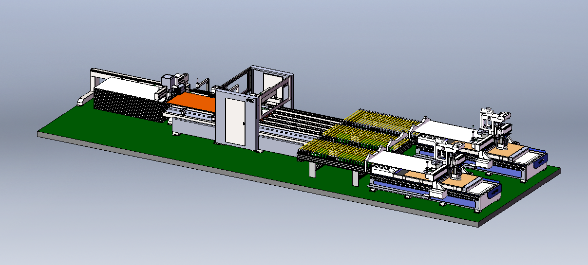 智能鉆孔開料工作站